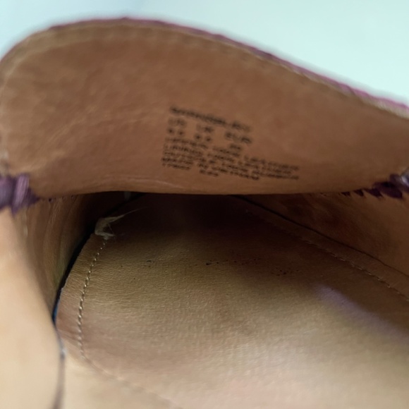 Lauren by Ralph Lauren Flat Suede Loafers in Eggplant - Picture 7 of 9